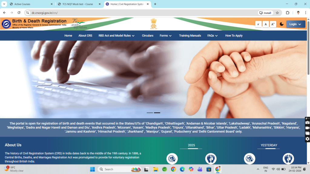 2026 में ऑनलाइन birth certificate कैसे बनाएं – आवेदन प्रक्रिया, दस्तावेज़ और फीस